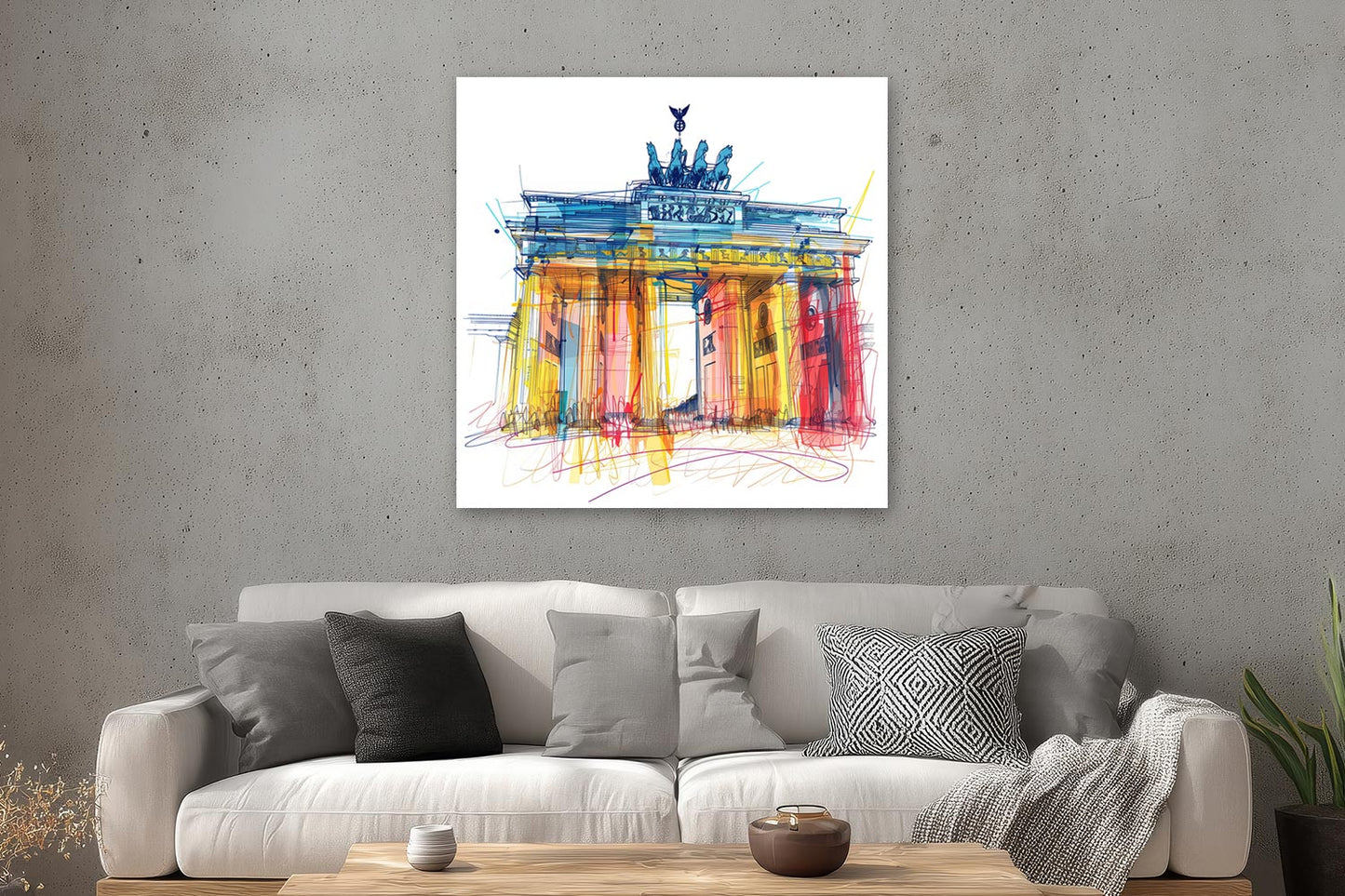 Brandenburger Tor Illustration