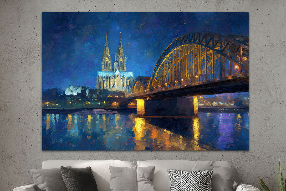 Kölner Dom bei Nacht