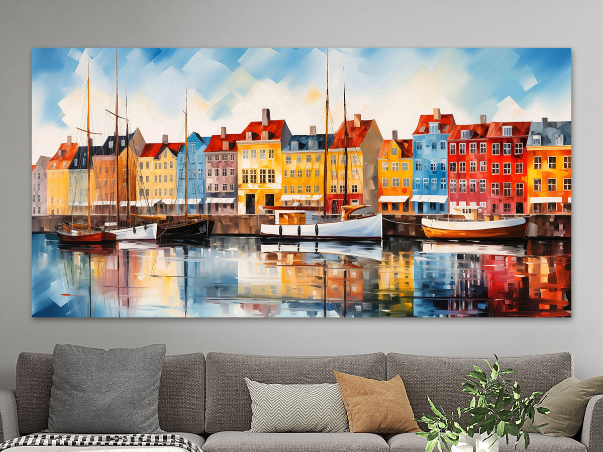 Nyhavn wie gemalt