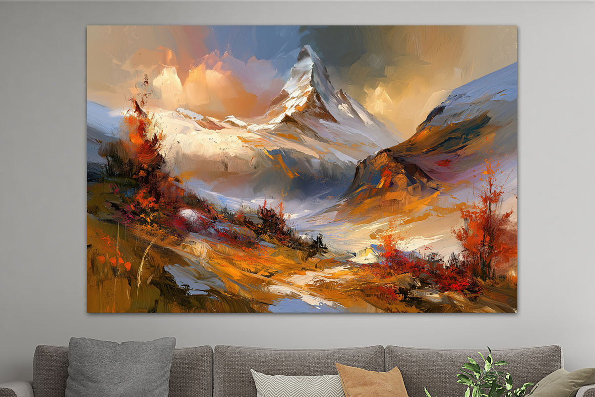 Matterhorn im Abendlicht