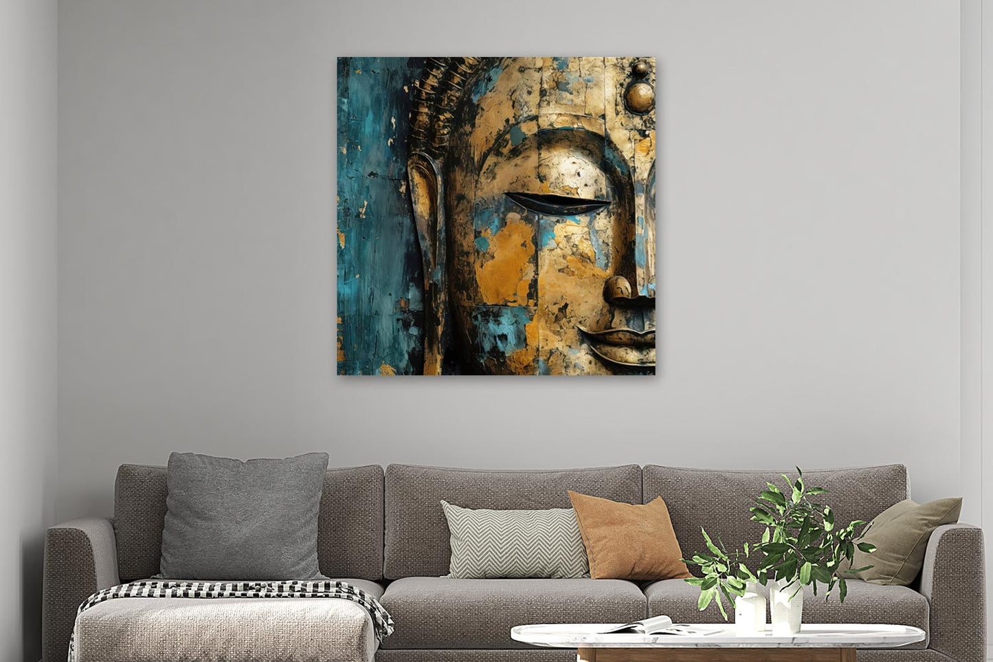 Goldener Buddha