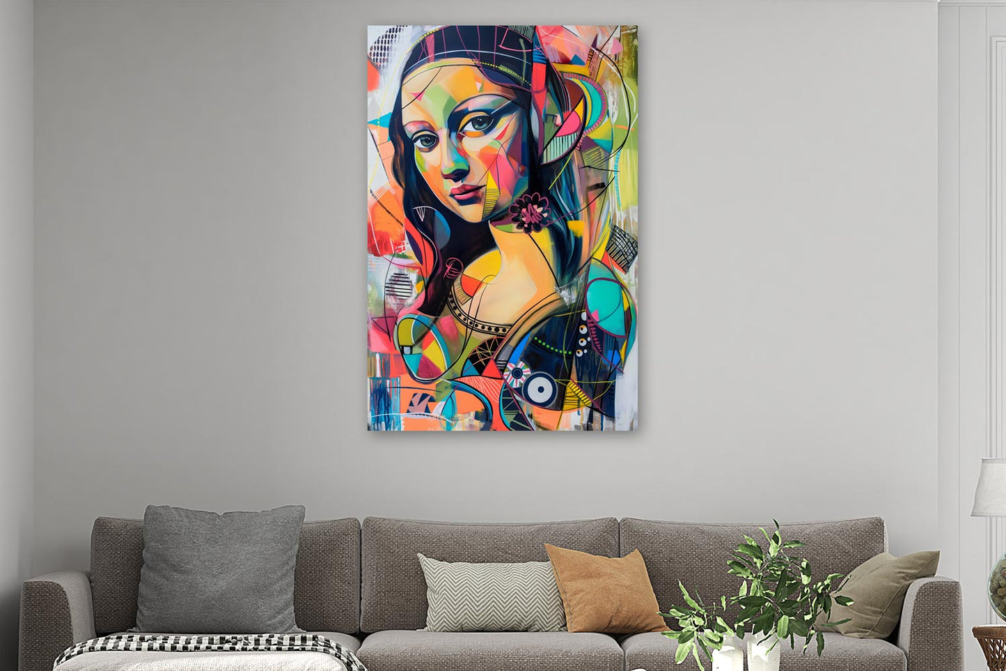 Mona Lisa Pop Art