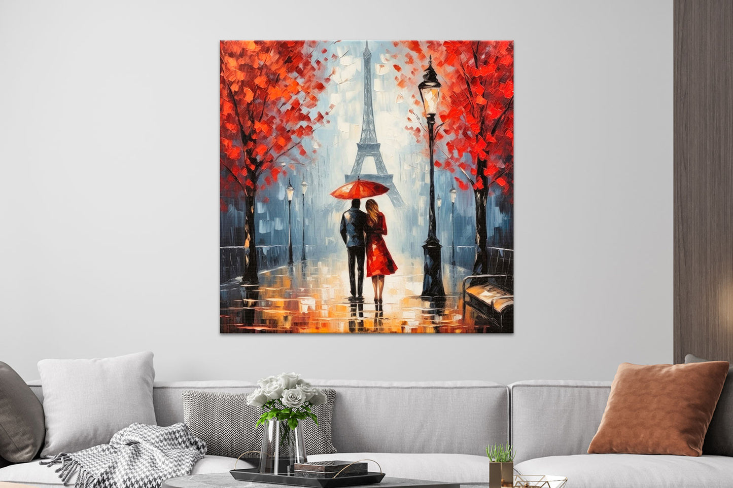 Romantischer Spaziergang in Paris