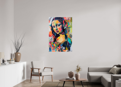 80 x 120 cm, Acrylglas Mona Lisa Pop Art