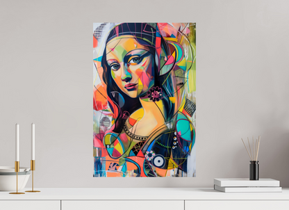 40 x 60 cm, ChromaLuxe HD Mona Lisa Pop Art