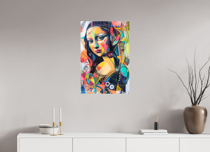 50 x 75 cm, Leinwand Mona Lisa Pop Art