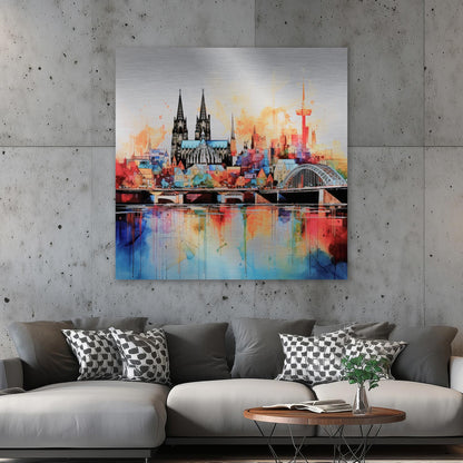 Abstraktes Köln