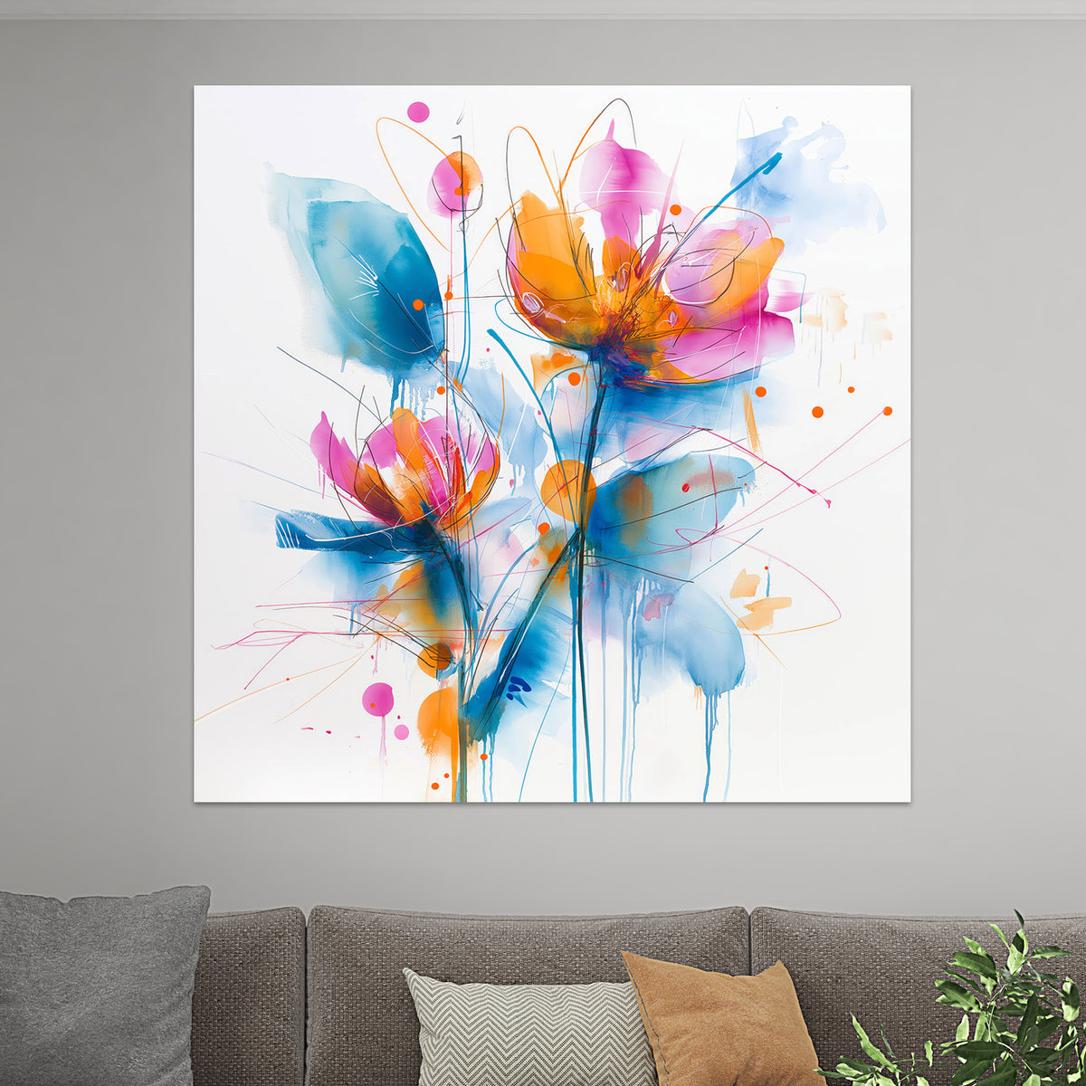 Abstrakte Blumen