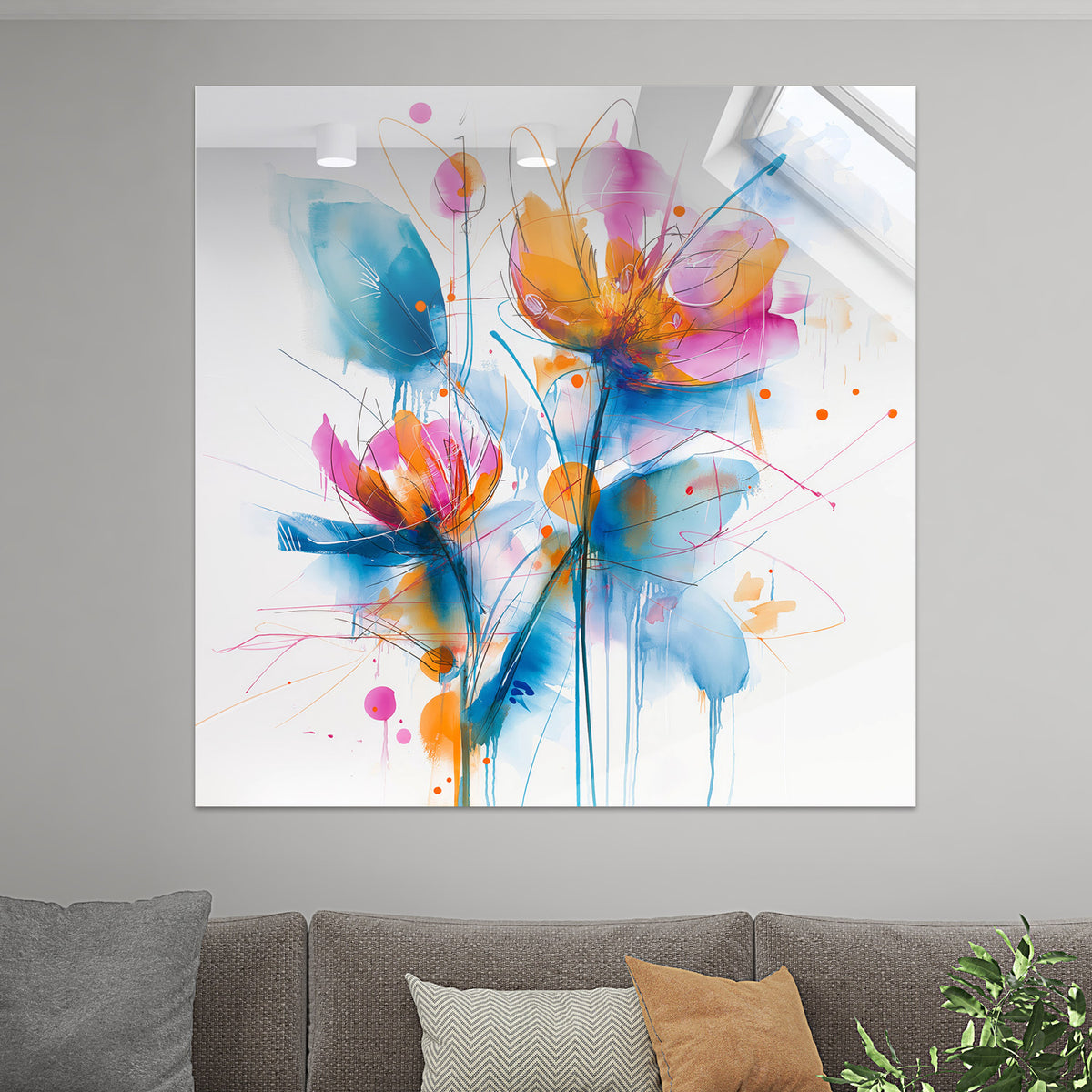 Abstrakte Blumen