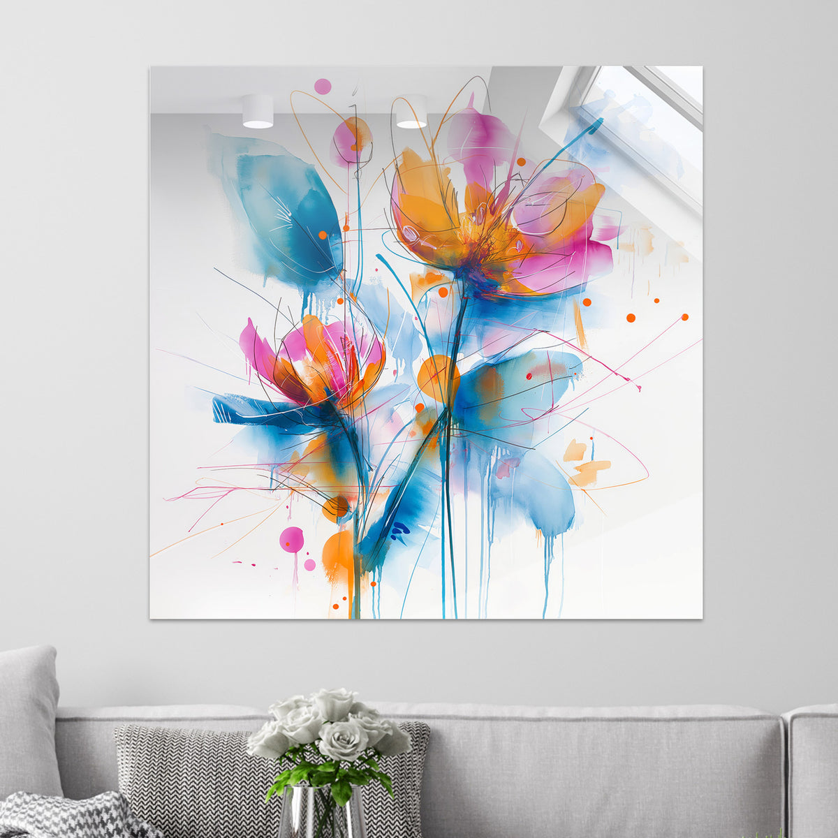 Abstrakte Blumen