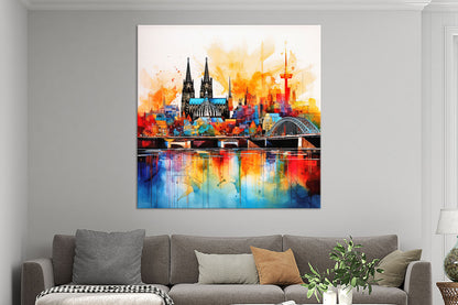 Abstraktes Köln