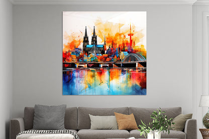 Abstraktes Köln