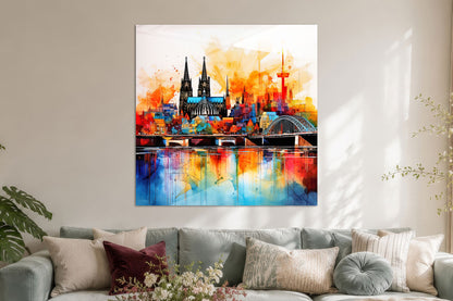 Abstraktes Köln