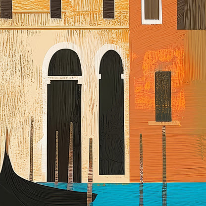 Abstraktes Venedig