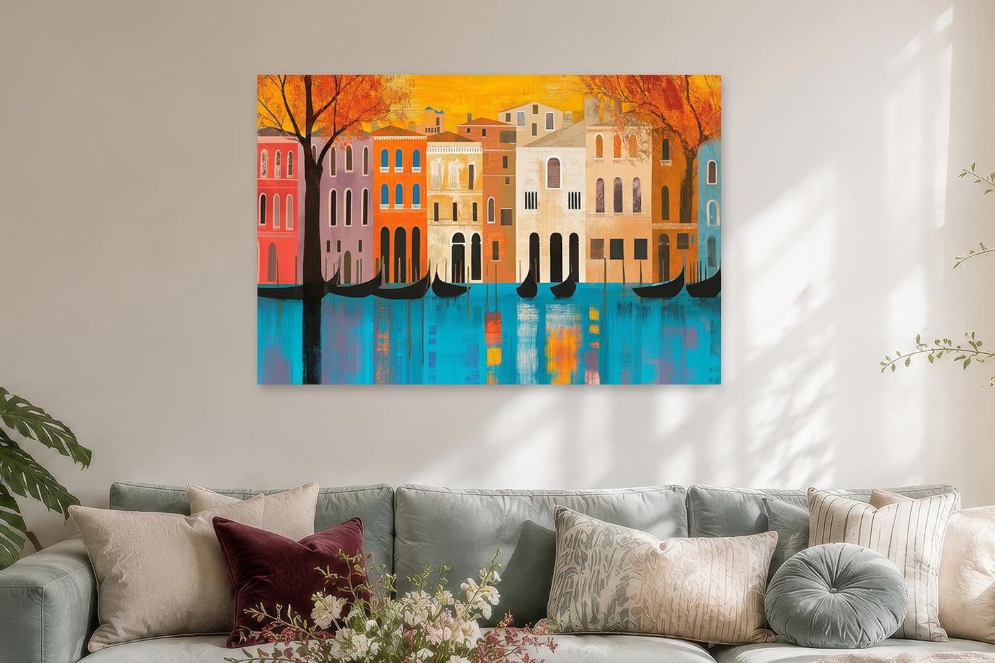 Abstraktes Venedig