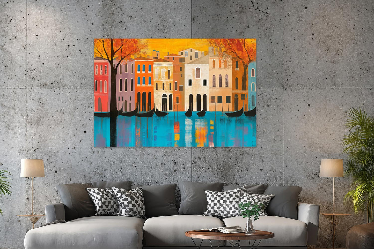 Abstraktes Venedig