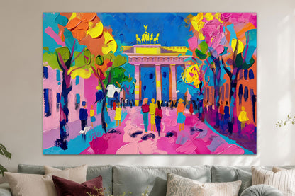 Modernes Brandenburger Tor Gemälde