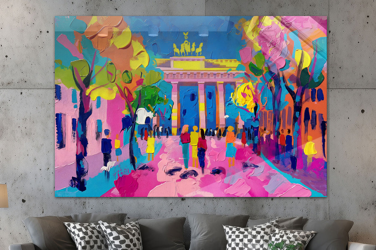 Modernes Brandenburger Tor Gemälde