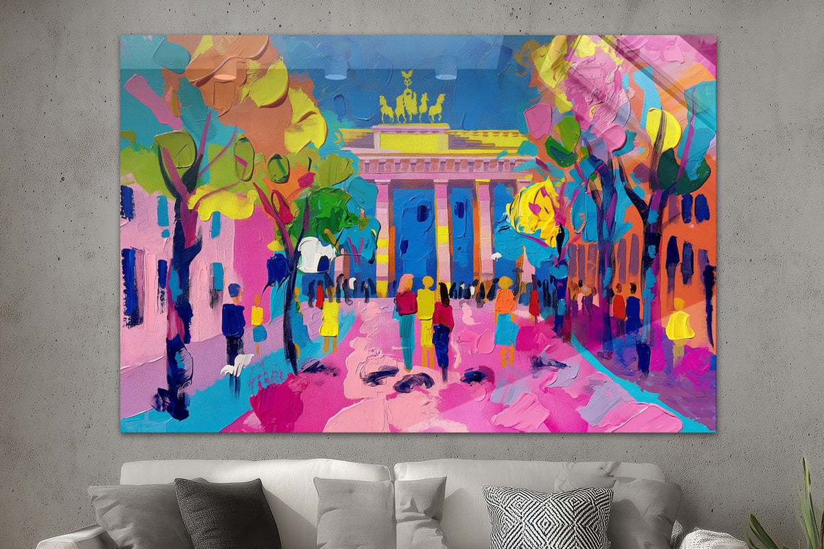 Modernes Brandenburger Tor Gemälde