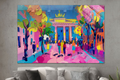 Modernes Brandenburger Tor Gemälde