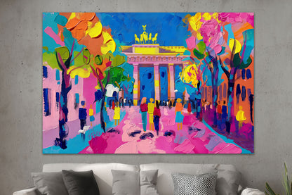 Modernes Brandenburger Tor Gemälde