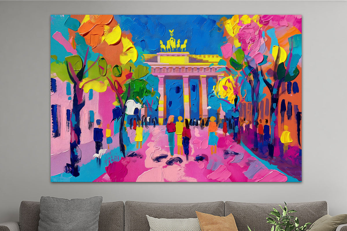 Modernes Brandenburger Tor Gemälde