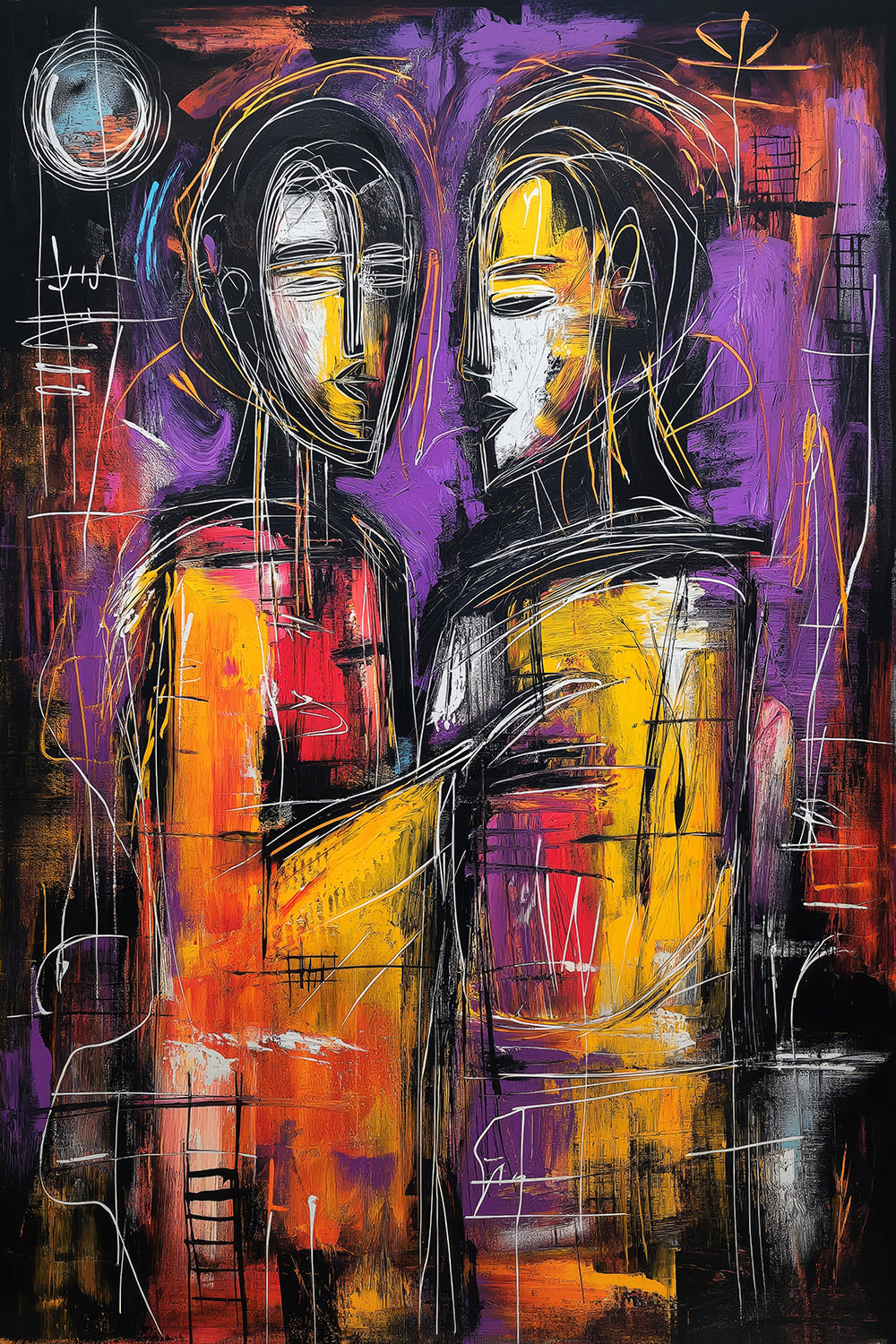 Modernes Gemälde als hochwertiger Kunstdruck. Jetzt bestellen als Wandbild auf Leinwand, Alu-Dibond, hinter Acrylglas oder als Poster.