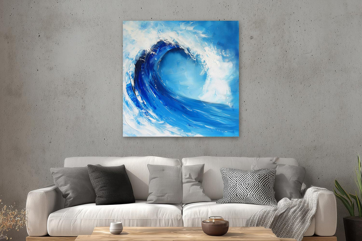 Blaue Welle
