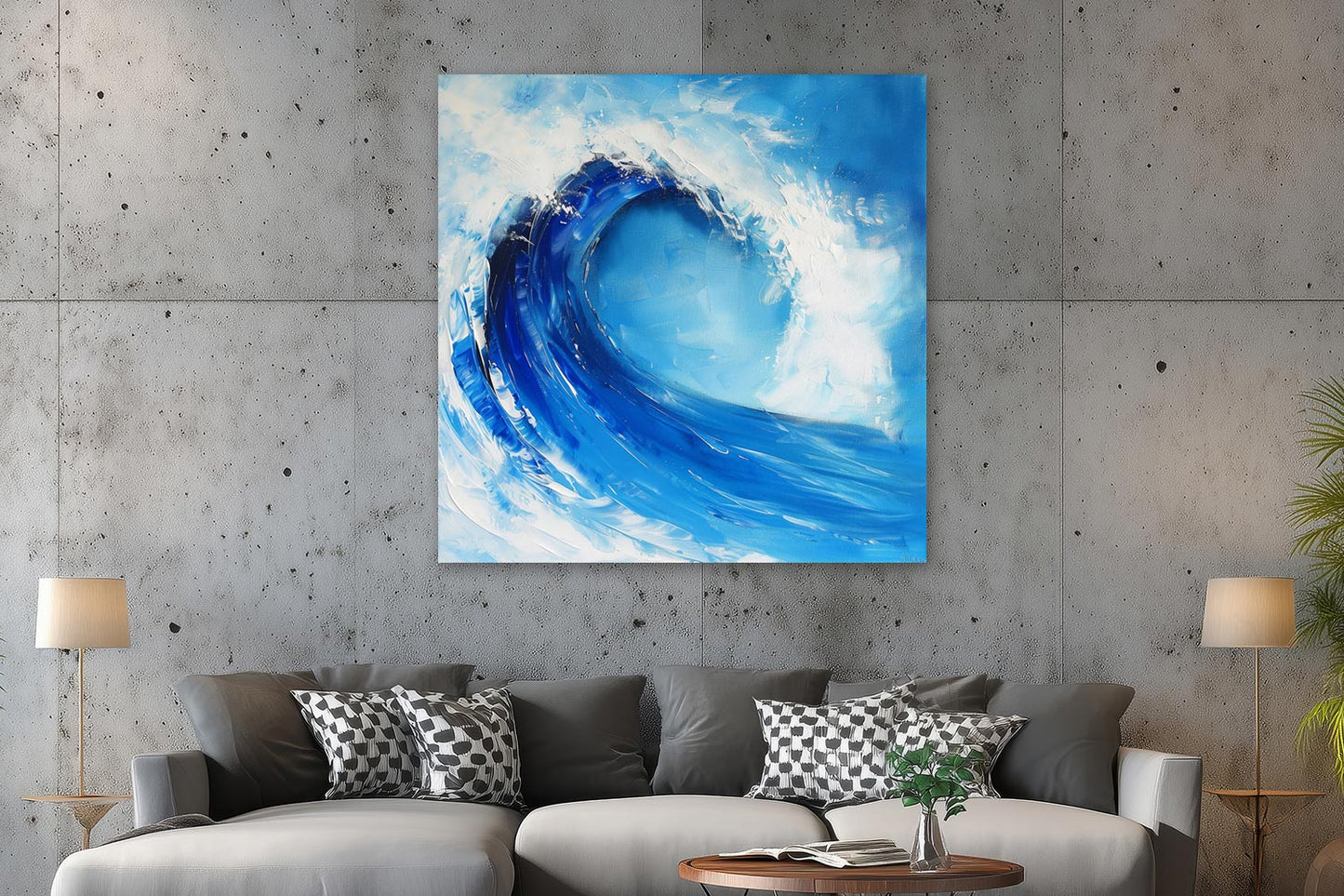 Blaue Welle