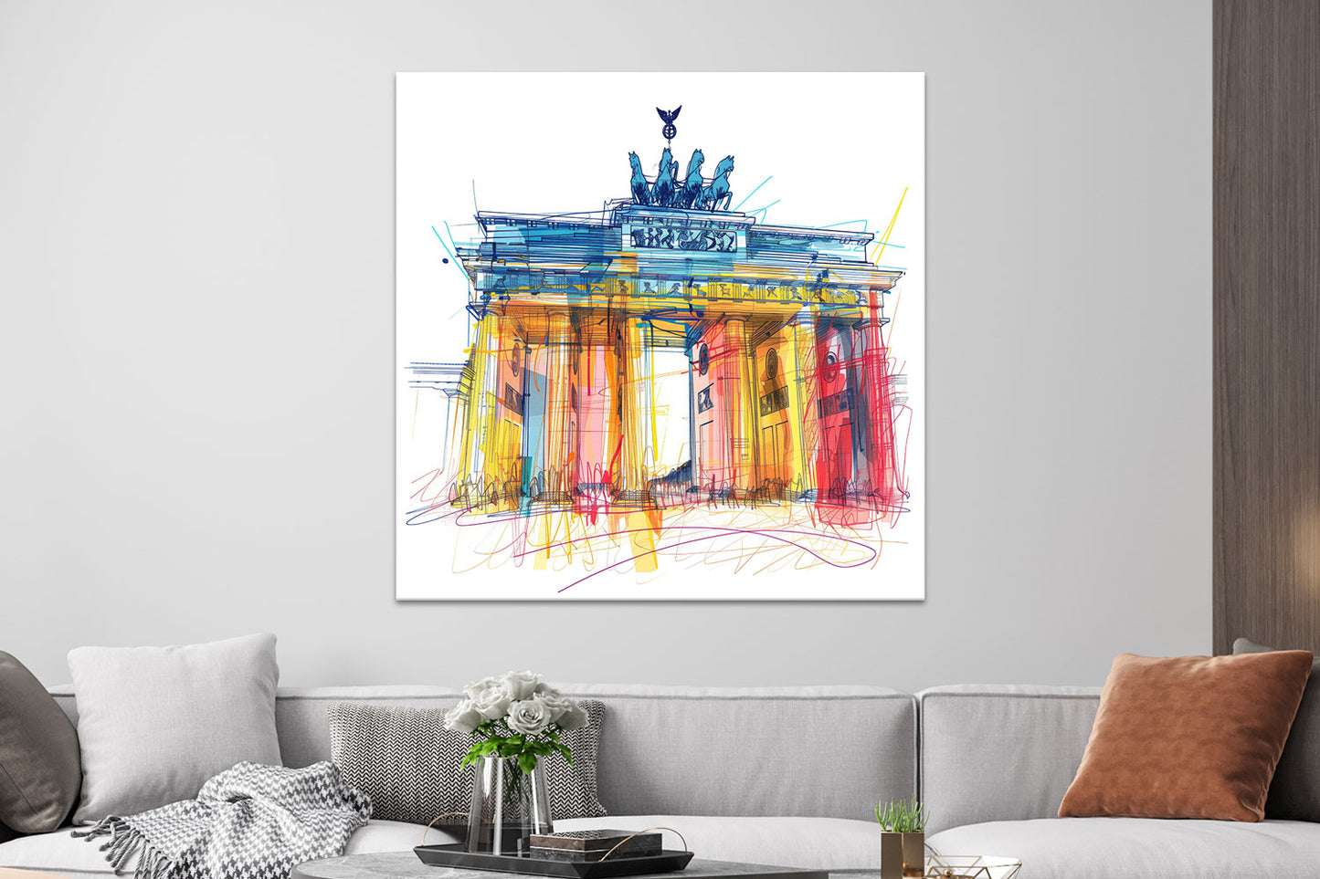 Brandenburger Tor Illustration