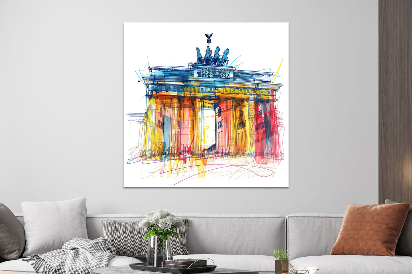 Brandenburger Tor Illustration