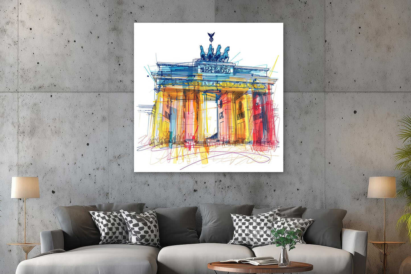 Brandenburger Tor Illustration