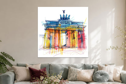 Brandenburger Tor Illustration