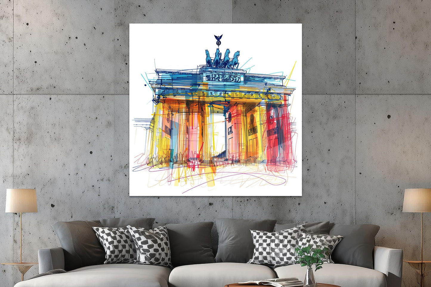 Brandenburger Tor Illustration