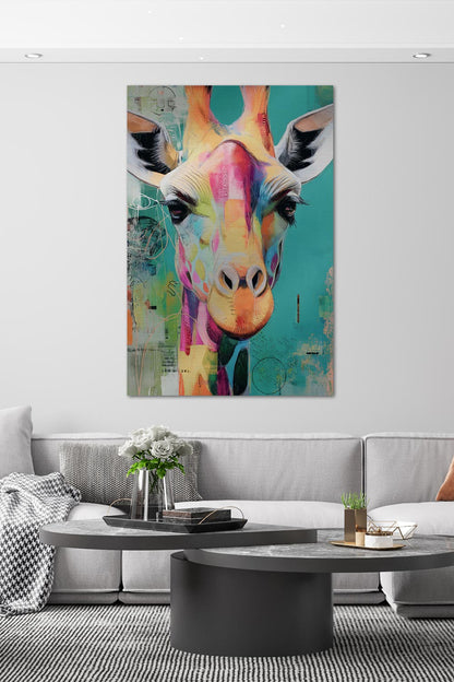 Bunte Giraffe