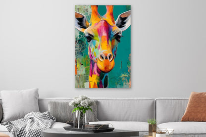 Bunte Giraffe