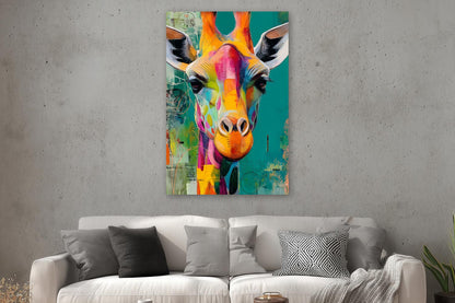 Bunte Giraffe