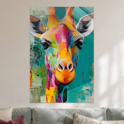 Bunte Giraffe