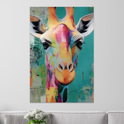 Bunte Giraffe