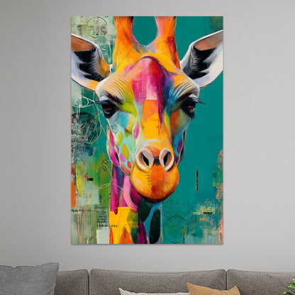 Bunte Giraffe