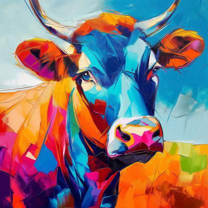 Bunte Kuh