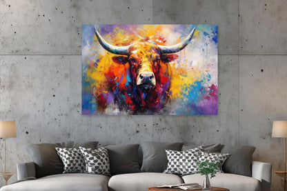 Bunter Stier