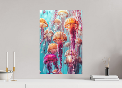 40 x 60 cm, Poster Dekorative Quallen