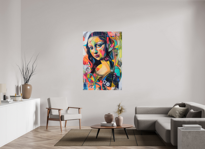 100 x 150 cm, Poster Mona Lisa Pop Art