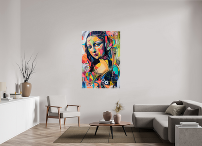 100 x 150 cm, Acrylglas Mona Lisa Pop Art