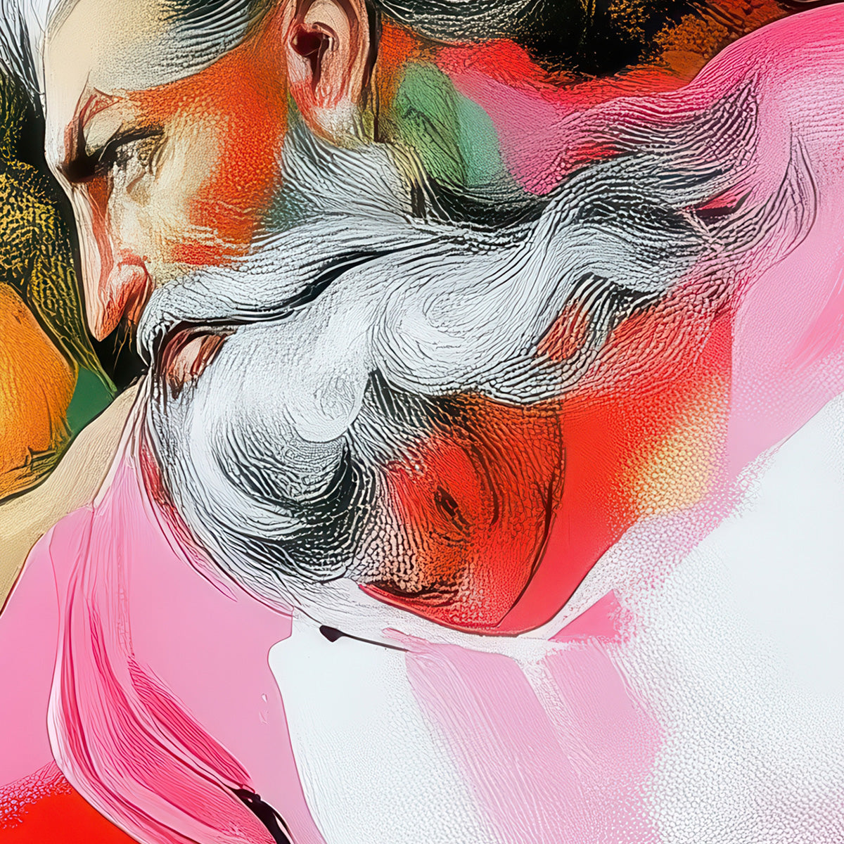 Erschaffung Adams Pop-Art