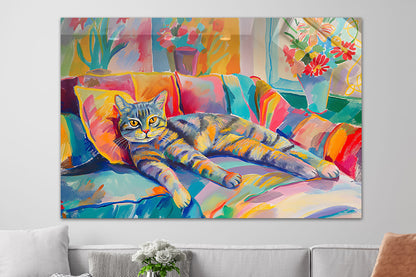 Faule Katze