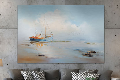 Fischerboot am Strand