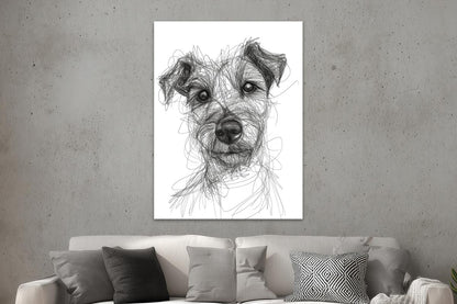 Fox Terrier Illustration