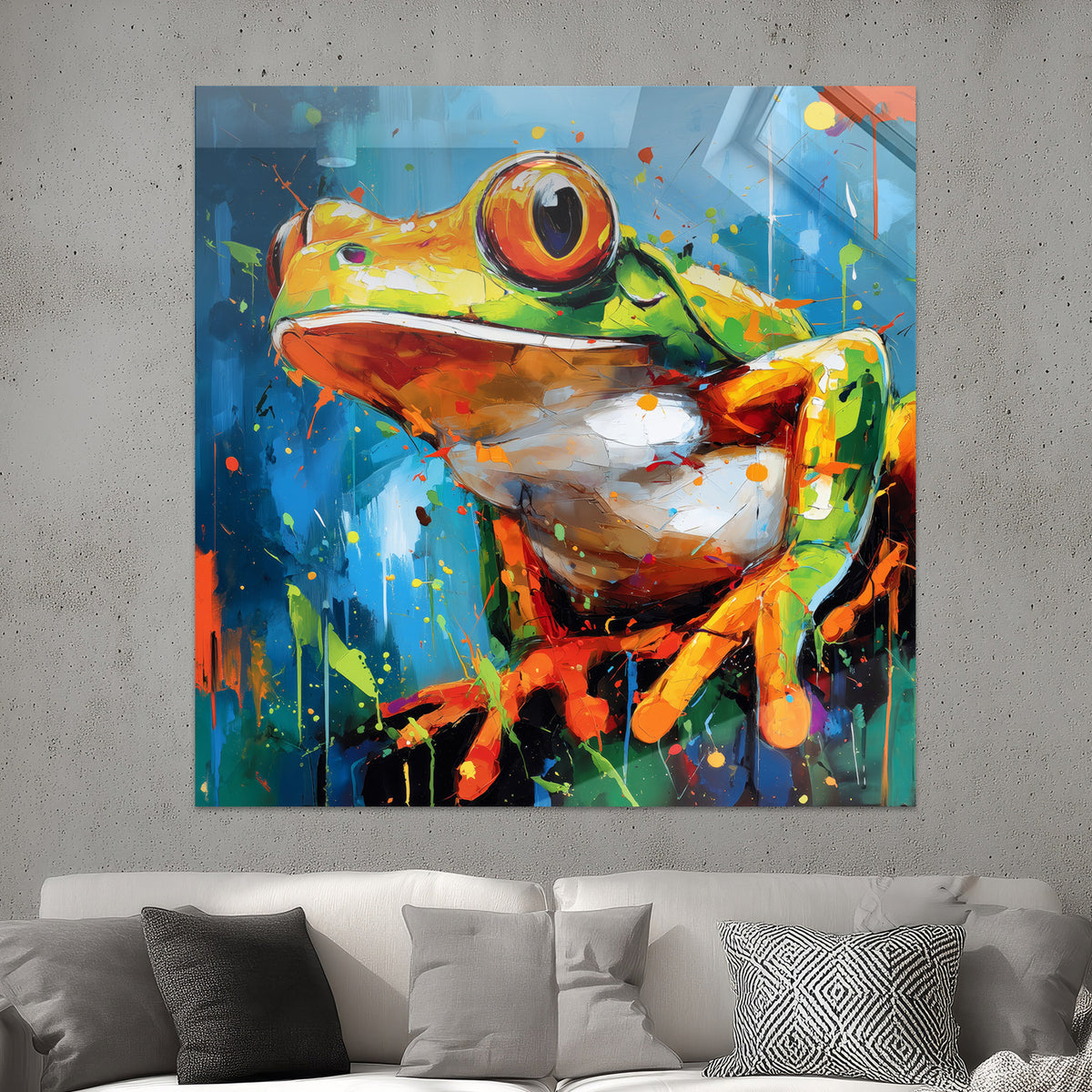 Pop Art Frosch